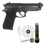 Pistola Full Metal Airgun Pt92 Co2 4 5mm Esfera aço Pressão