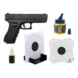 Pistola Glock Spring Airsoft Toda Metal