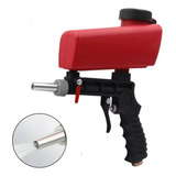 Pistola Jateamento Jato De Areia 600ml Pneumatica Bico Metal