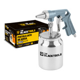 Pistola Jateamento Jato De Areia Com Tanque Baixo 750 Ml Rosca 1 4 Btja750 The Black Tools