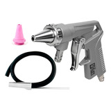 Pistola Jateamento Jato De Areia Rosca 1 4 Npt Sucção Com Mangueira Btjt1000 The Black Tools