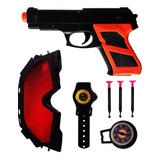 Pistola Kit Policial Infantil Arminha