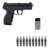 Pistola Kwc 24 7 C 10 Cil Co2 1000un Esfera Aço 4 5