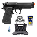 Pistola M92 Esfera De Alumínio Rossi Spring 6mm Kwc Pressão