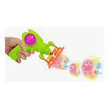 Pistola Mania Bolhas Sabão Muita Bolha Grandes Coloridas Pil