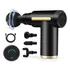 Pistola Massageadora Elétrica Miofascial Corporal Fisioterapia Tratamento Muscular 110v 220v Cor Preto