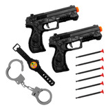 Pistola Nerf Arma Lança Dardos Kit