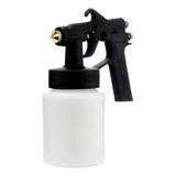 Pistola Pintura Ar Direto Copo 600ml 1 Bico 1 3mm Cor Incolor