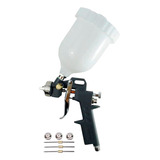 Pistola Pintura Gravidade 600ml 3 Bicos 1 2 1 5 1 8