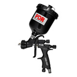 Pistola Pintura Gravidade Pdr Pro 557 Bico 1 3mm Copo 600ml