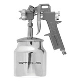 Pistola Pintura Sucção 1 Litro Bico 1 2 1 8mm 5731655 Stels