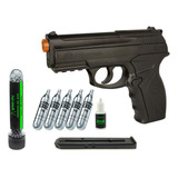 Pistola Potente Co2 C11 Rossi 4 5 Magazine Extra Munição