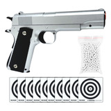 Pistola Pressão 1911 6mm Spring Full Metal Rossi Airsoft