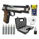 Pistola Pressão 1911 Rossi Special Metal Co2 4 5mm Airgun
