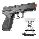 Pistola Pressão Airgun Kwc 24 7 4 5mm Spring Esfera De Aço