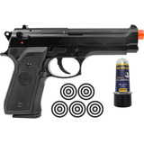Pistola Pressão Airsoft Beretta M92 Spring Mola Kwc 6mm Show