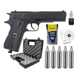 Pistola Pressão Co2 Colt Comander 1911 Esfera De Aço 4 5mm
