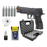 Pistola Pressão Rossi P226 X 4 Co2 Gas 4 5mm Aço Sigsauer