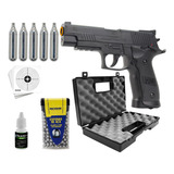 Pistola Pressão Rossi P226 X 4 Co2 Gas 4 5mm Aço Sigsauer