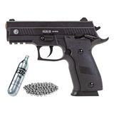 Pistola Pressão Rossi P226 X 5 Blowback Slide Metal 4 5mm