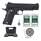 Pistola Vg1911 V13 Pressão Rossi Airsoft Spring 6mm Nova