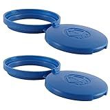 Pisvnovy Tampa De Garrafa De Tanque De Reservatório De Líquido Para Limpador De Para Brisa Azul Para Citroen C5 C6 Para Peugeot 407 3008 5008 643237 2 Peças