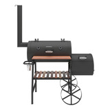 Pit Smoker Classic Texas Bbq Direct Flow Offset Antonow
