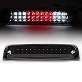 PIT66 3 Luz De Freio LED Compatível Com Dodge Ram 09 17 1500 10 17 Dodge Ram 2500 3500 Terceira Lâmpada De Parada De Freio Lente Transparente Caixa Preta 55372082AC