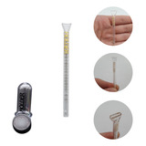 Piteiras De Vidro Holder Esferas 7cm Case Sabor 4mm