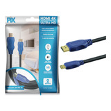 Pix Cabo Hdmi Para Câmera Fotográfica Mini Hdmi X Hdmi 2 Metros