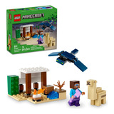 Pjogo De Aventura, Casa Minecraft®, Brinquedos Educativos, Presente De Aniversário, Brinquedo De Montar, Bonecos De Ação, Biomas Minecraft, Brinquedos Para Crianças De 6 Anos, 21251/p