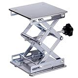 PKNYBZH Mesa Elevatória De Aço Inoxidável Para Laboratório Plataforma De Elevação Mini Tesoura Suporte De Elevação De Laboratório Para Suporte De Laboratório De Experimentos Científicos 6 6 
