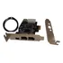 Plac Pci-ex Fire Low-profile 400 Chip Texas + Cabo 6x6 Prof