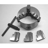 Placa 100mm Para Torno 3 Castanha 4 Pol Universal Eda C Nf