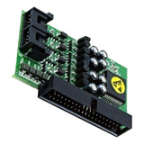 Placa 4 Ramal Analógico Pabx Impacta 16 40 68 Intelbras