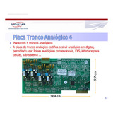 Placa 4 Troncos Analogicos