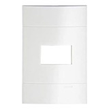 Placa 4x2 1 Módulo Branco Lunare Schneider Espelho