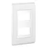 Placa 4x2 2 Posições Refinatto Style Branco 14106748