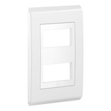 Placa 4x2 2 Posições Refinatto Style Branco 14106748