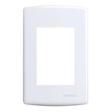 Placa 4x2 3 Módulo Suporte Alumbra Branco Siena 6403