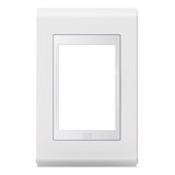 Placa 4x2 3 Posições Refinatto Style Branco 13803804