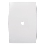 Placa 4x2 C Furo Central Suporte Branca Ilus Siemens