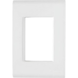 Placa 4x2 Com Suporte 3 Postos Branca Tramontina Liz