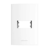 Placa 4x2 P 1 Módulo Com Suporte Inova Pro Branco 85000