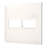 Placa 4x4 2 Módulos Branca 618511bc Pial Plus Cor Branco