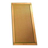 Placa 5x10 Universal Padrão Perfurada Ilhada Fibra Fenolite