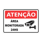Placa Area Monitorada 24