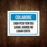 Placa Academia Colabore Cada