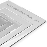 Placa Acrílico Cristal Transparente 2mm 5