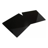 Placa Acrílico Preto 5mm 30x30 Cm
